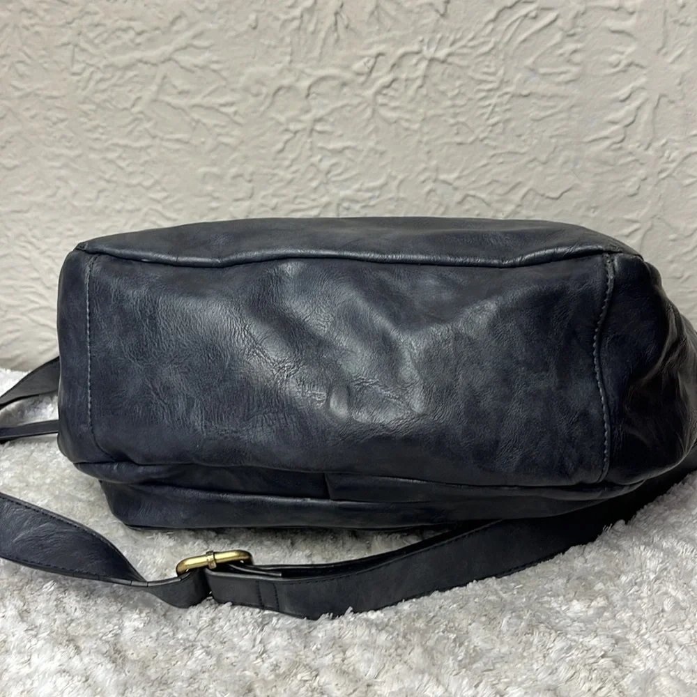 Joy Susan Debbie Vintage Vegan Hobo Crossbody Bag